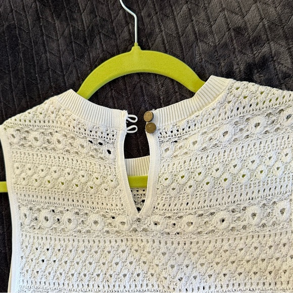 TED BAKER MALEKO LACE STITCH DRESS, WHITE,size:1,zero waste,GREAT FOR HOLIDAYS! - Picture 15 of 15